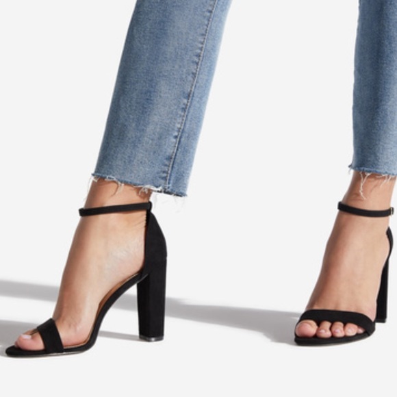 JustFab Shoes - Black Heels NEVER WORN!